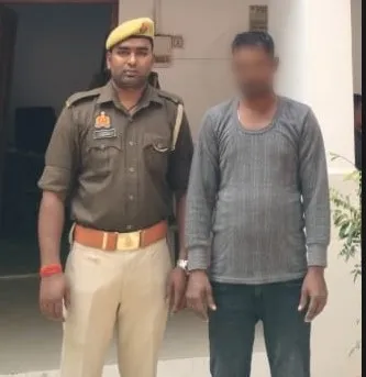 नाबालिग के साथ दुष्कर्म करने के मामले में वाँछित अभियुक्त को किया गया गिरफ्तार